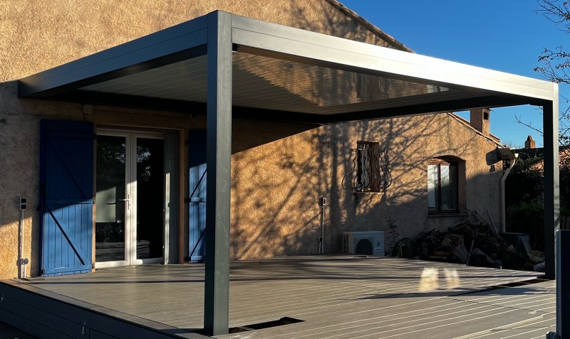 devis pergola bioclimatique lorgues var 