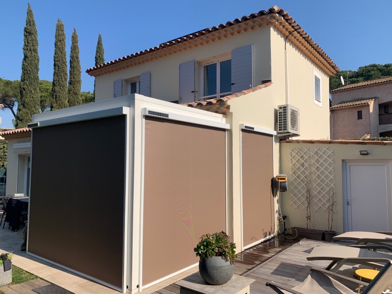 amenagement de stores zip sur mesure solaire filtrant bubendorff autonome a draguigan